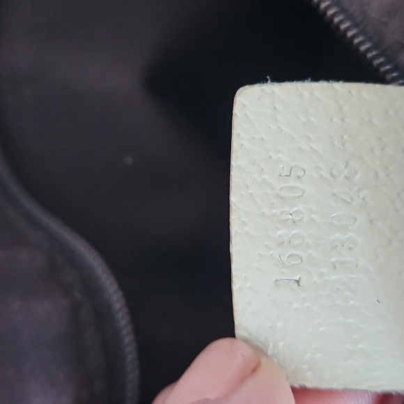 VINTAGE GUCCI GG Canvas Princely  Sherry Line Ribbon Tote Bag Line - Picture 5 of 10